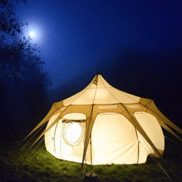 4m Lightweight Hybrid Deluxe Tent Bundle - Lotus Belle UK